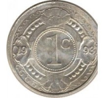 Нидерландские Антильские острова 1 цент 1989-2016