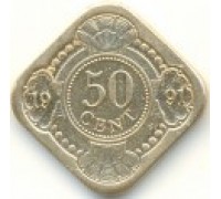 Нидерландские Антильские острова 50 центов 1989-2016