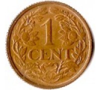 Нидерландские Антильские острова 1 цент 1952-1970