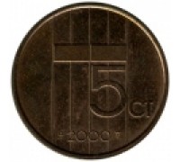 Нидерланды 5 центов 1982 - 2001