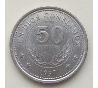 Никарагуа 50 сентаво 1997