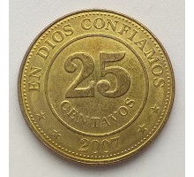 Никарагуа 25 сентаво 2002-2014