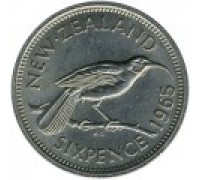 Новая Зеландия 6 пенсов 1956-1965