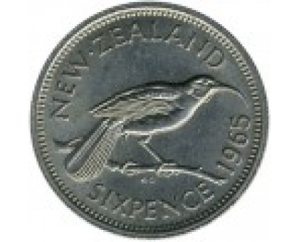 Новая Зеландия 6 пенсов 1956-1965