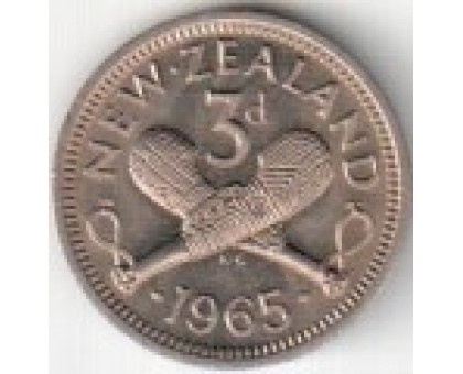 Новая Зеландия 3 пенса 1956-1965