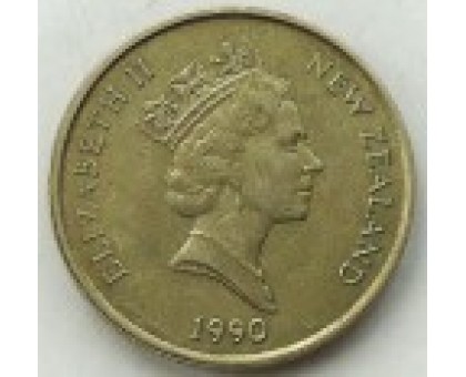 Новая Зеландия 2 доллара 1990-1998