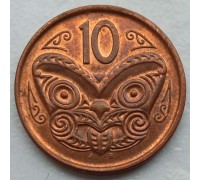 Новая Зеландия 10 центов 2006-2015