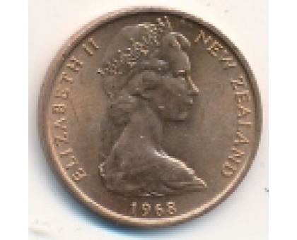 Новая Зеландия 1 цент 1967-1985