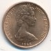 Новая Зеландия 1 цент 1967-1985
