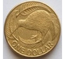 Новая Зеландия 1 доллар 1999-2019