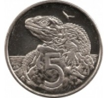 Новая Зеландия 5 центов 1999-2006