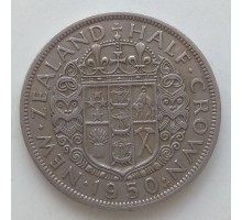 Новая Зеландия 1/2 кроны 1950