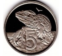 Новая Зеландия 5 центов 1967-1985