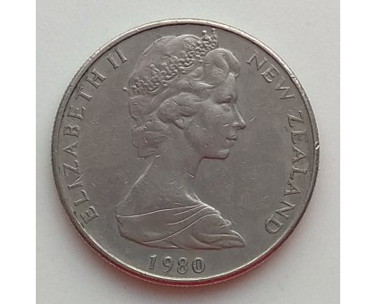Новая Зеландия 10 центов 1970-1985