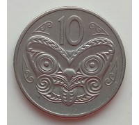 Новая Зеландия 10 центов 1970-1985