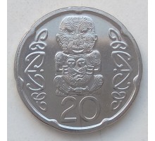 Новая Зеландия 20 центов 2006-2014