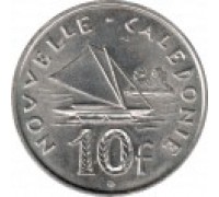 Новая Каледония 10 франков 2006-2017