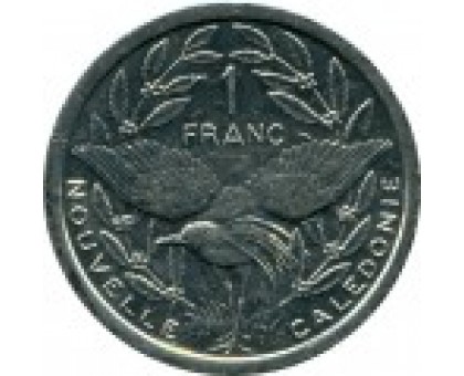 Новая Каледония 1 франк 1972-2017