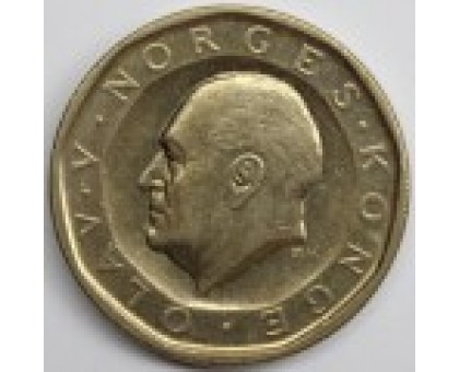 Норвегия 10 крон 1983-1991