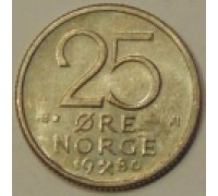 Норвегия 25 эре 1974-1982