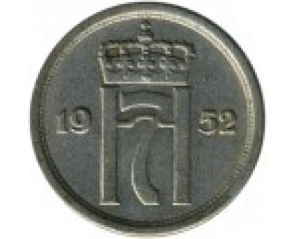 Норвегия 25 эре 1952-1957