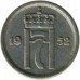 Норвегия 25 эре 1952-1957
