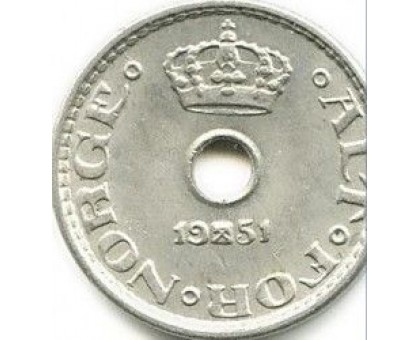 Норвегия 10 эре 1951