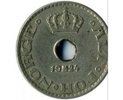 Норвегия 10 эре 1924