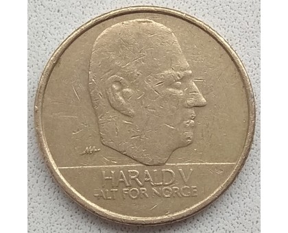 Норвегия 10 крон 1995-2012