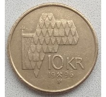 Норвегия 10 крон 1995-2012