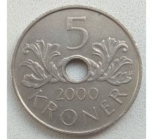 Норвегия 5 крон 1998-2017
