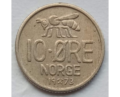 Норвегия 10 эре 1959-1973