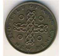 Остров Мэн 1 новый пенни 1971-1975