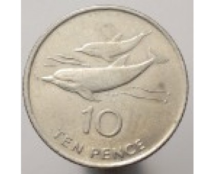 Острова Святой Елены и Вознесения 10 пенсов 1998-2006