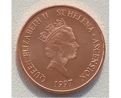 Острова Святой Елены и Вознесения 1 пенни 1997-2006