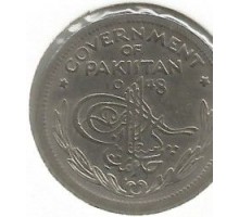 Пакистан 1/4 рупии 1948