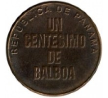 Панама 1 сентесимо 1996-2018