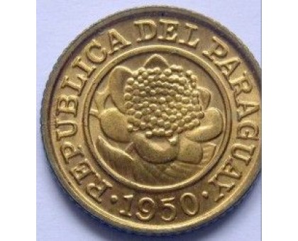 Парагвай 1 сентимо 1944-1950