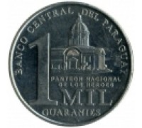 Парагвай 1000 гуарани 2006-2008