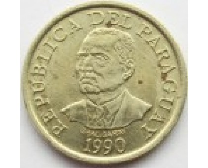 Парагвай 10 гуарани 1990