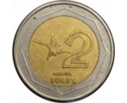 Перу 2 новых соля 1994-2009