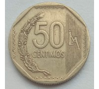 Перу 50 сентимо 2001-2016