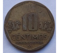Перу 10 сентимо 2001-2022