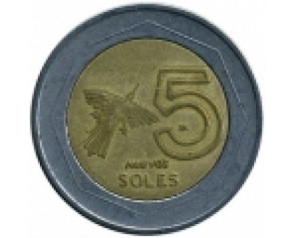 Перу 5 новых солей 1994 - 2009