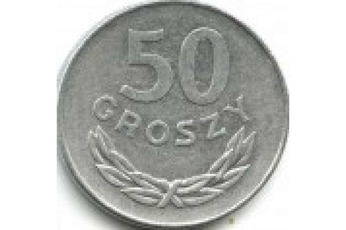 1957 1985. 50 Groszy 2017 стоимость монеты.