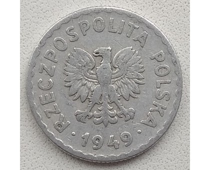Польша 1 злотый 1949