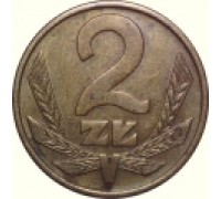 Польша 2 злотых 1975 - 1985