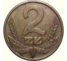 Польша 2 злотых 1975 - 1985