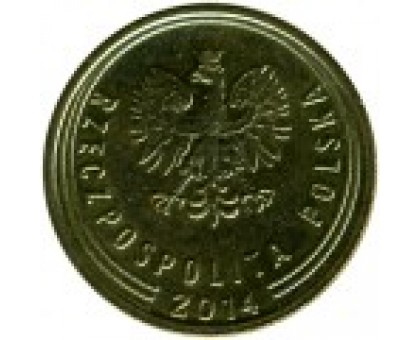 Польша 5 грошей 2013-2016