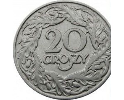 Польша 20 грошей 1923